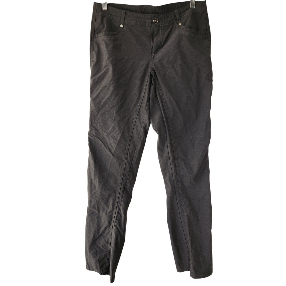Kuhl Hiking Pants‎ Outdoor Performance Zip Pocket Straight Leg Trail Womens 10